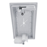 DataComm Electronics 1-Gang Split Cable Plate with Flexible Opening, Ultra White, 1 Pack