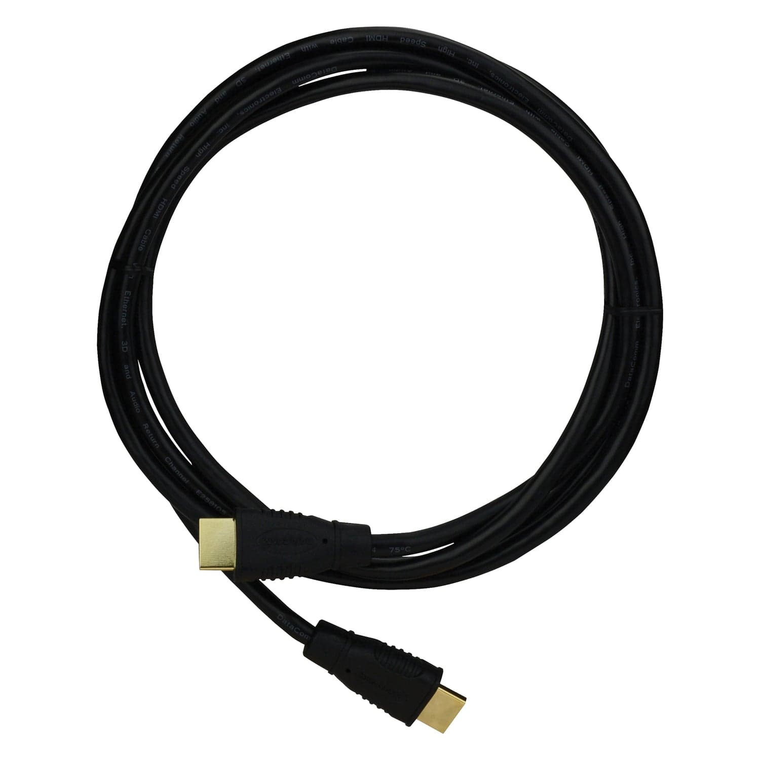 DataComm Electronics TrueStream Pro 10.2 Gbps High-Speed HDMI Cable with Ethernet, 12 Ft.