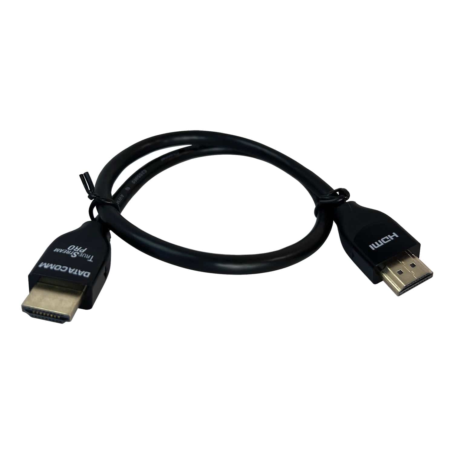 DataComm Electronics PrimePass Certified 18-Gbps High-Speed HDMI Cable with Ethernet, 1.5 Ft.
