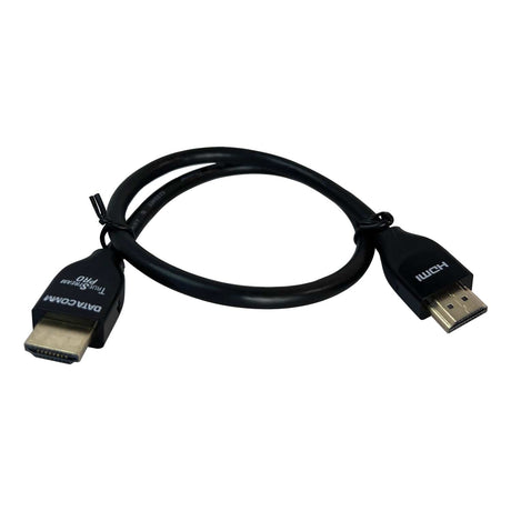 DataComm Electronics PrimePass Certified 18-Gbps High-Speed HDMI Cable with Ethernet, 1.5 Ft.