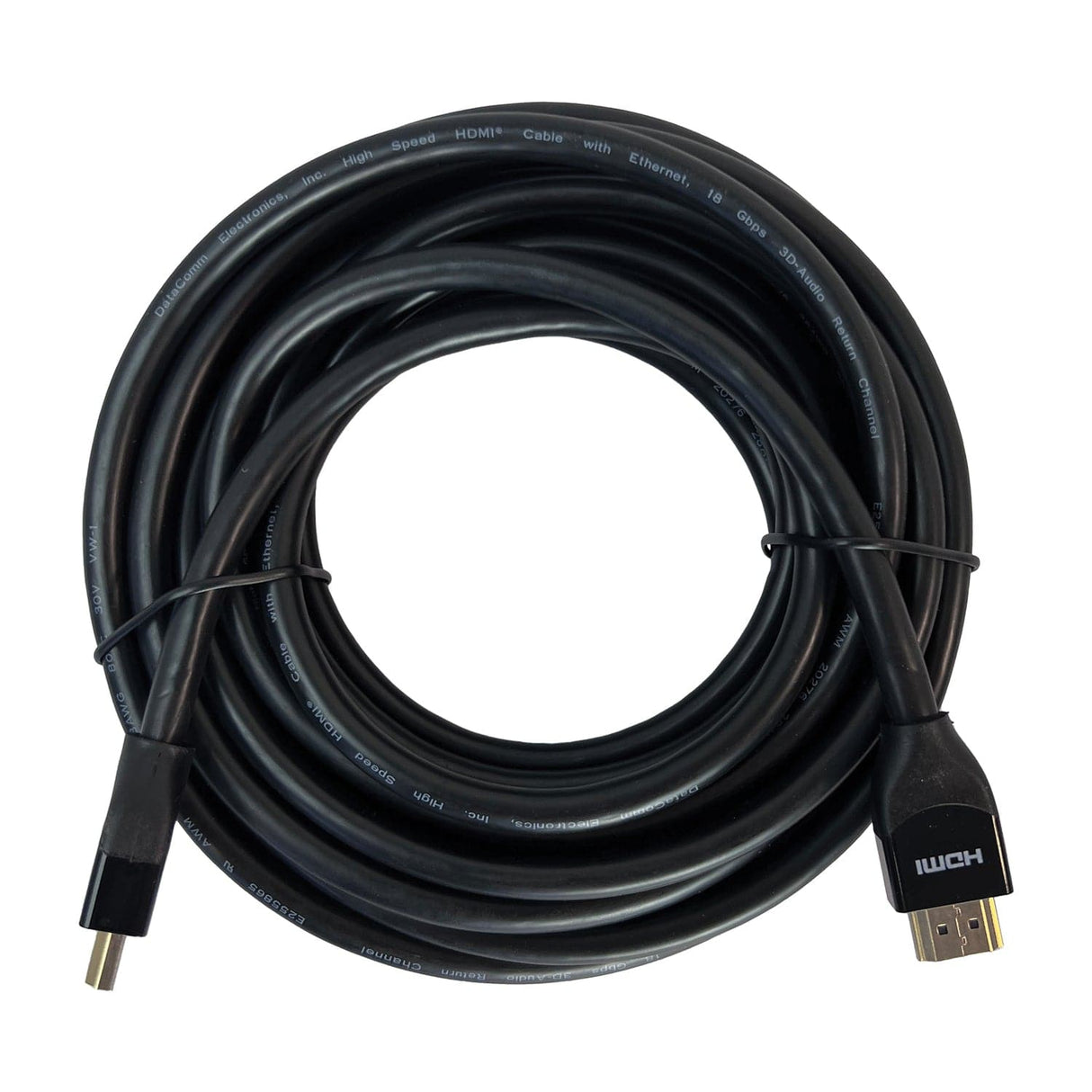 DataComm Electronics PrimePass Certified 18-Gbps High-Speed HDMI Cable with Ethernet, 20 Ft.