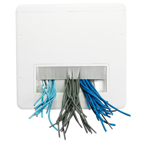 DataComm Electronics 15-Inch Plastic Enclosure Box with Brush Cover