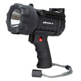 Dorcy Pro Rechargeable Spotlight, 500 Lumens, LED, IP65 Water-Resistant, Fold-out Stand, up to 1260-Ft. Beam Distance, up to 6.75 Hours Run Time