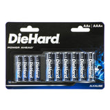 DieHard AA/AAA Alkaline Battery Pack, 6AA/4AAA Combo Pack