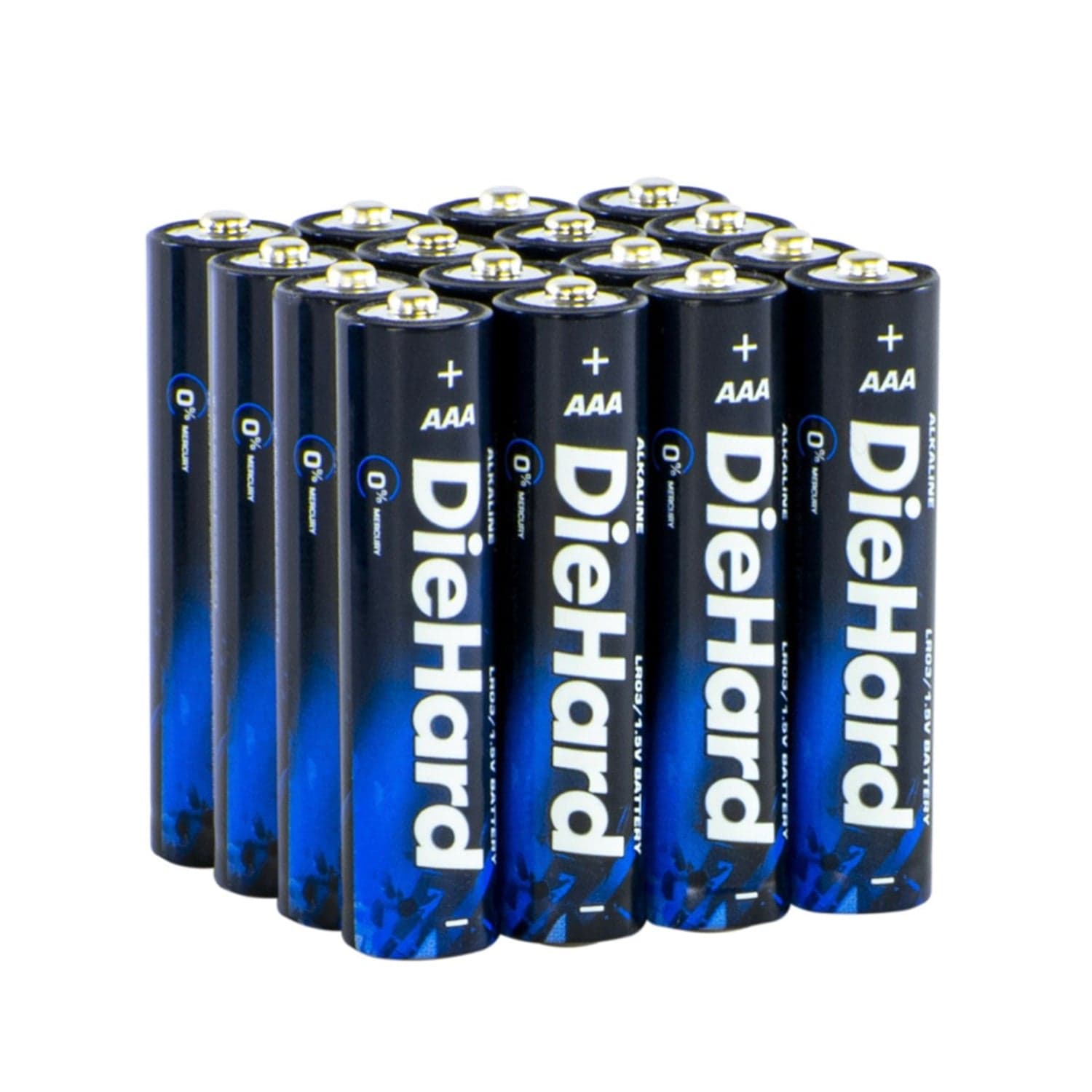 DieHard AAA Alkaline Battery, 16 Pack