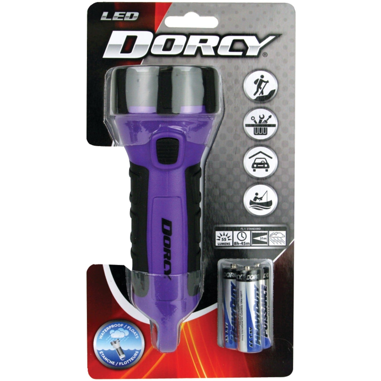 Dorcy 150-Lumen Floating Flashlight