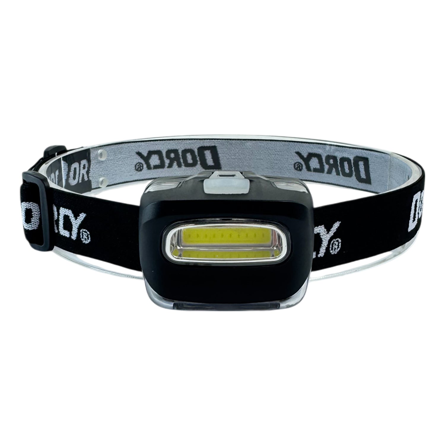 Dorcy Active Series COB LED 150-Lumen Headlamp with 3 Modes, Battery Powered, up to 65-Ft. Beam Distance, up to 2.5 Hours Run Time, 3 Pack