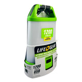 Life+Gear 1,200-Lumen Hybrid Battery/USB-Rechargeable Multi-Mode LED Lantern and Power Bank, 41-3976