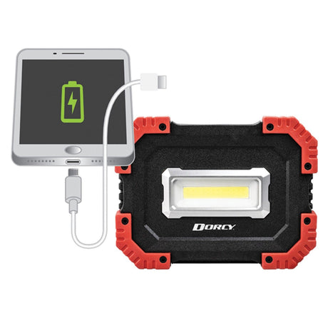 Dorcy Ultra HD USB-Rechargeable Utility Light with Power Bank