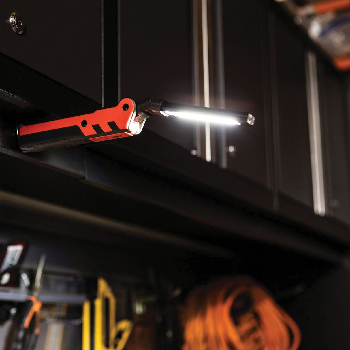 Dorcy 450-Lumen Flex COB Rechargeable Work Light and LED Tip Inspection Flashlight