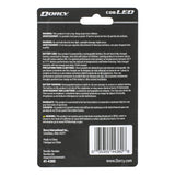 Dorcy 100-Lumen Ultra HD Aluminum LED Rechargeable Flashlight with Area Light
