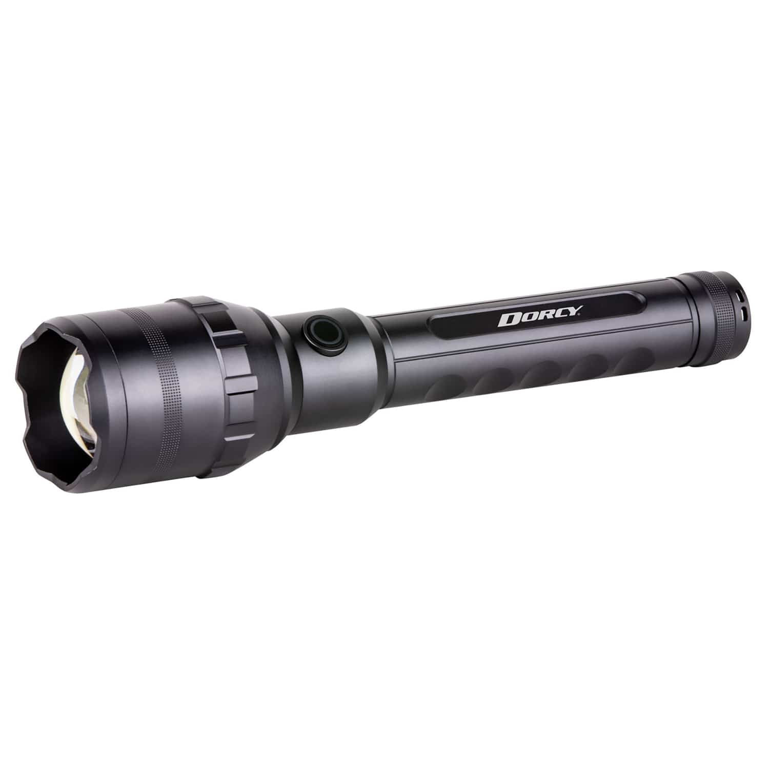 Dorcy Ultra HD Series USB-Rechargeable LED 9000-Lumen Aluminum Flashlight with Power Bank, 4 Modes, up to 820-Ft. Beam, up to 24 Hours Run Time