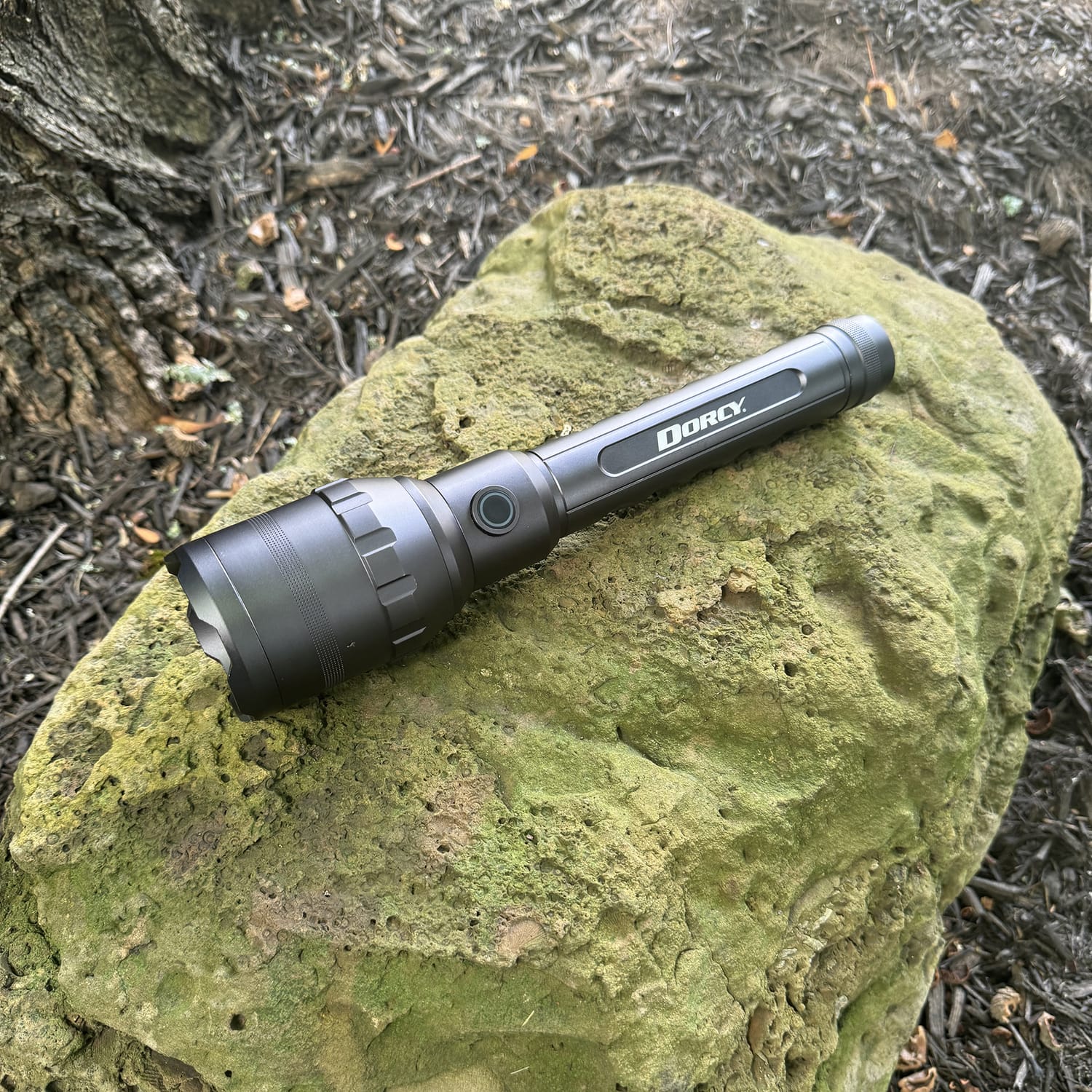 Dorcy Ultra HD Series USB-Rechargeable LED 9000-Lumen Aluminum Flashlight with Power Bank, 4 Modes, up to 820-Ft. Beam, up to 24 Hours Run Time
