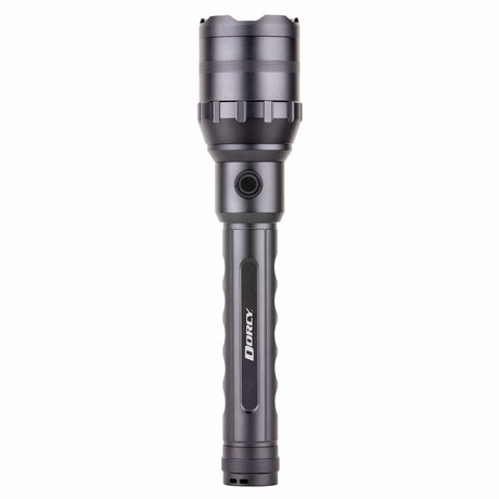 Dorcy Ultra HD Series USB-Rechargeable LED 9000-Lumen Aluminum Flashlight with Power Bank, 4 Modes, up to 820-Ft. Beam, up to 24 Hours Run Time