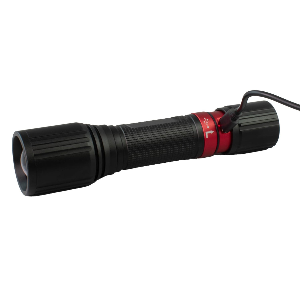 Dorcy Ultra HD Series Hybrid AAA/Rechargeable LED 1000-Lumen Aluminum Flashlight with 3 Modes, up to 1312-Ft. Beam, up to 9 Hours Run Time