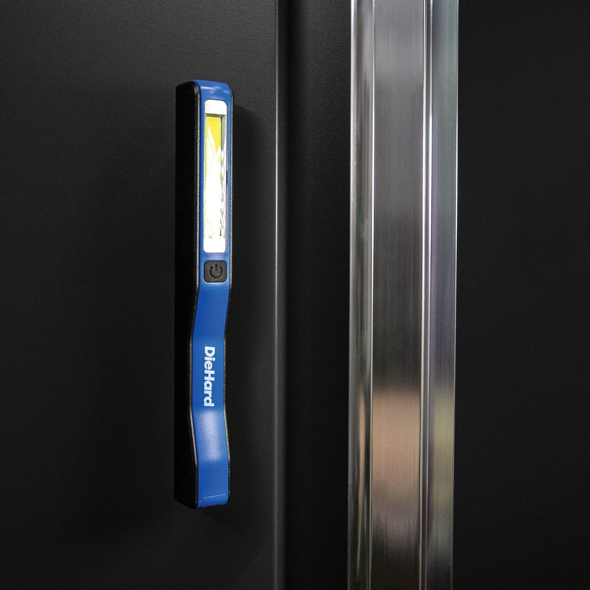 DieHard 200-Lumen Water-Resistant Rechargeable COB LED Pen Light with Clip
