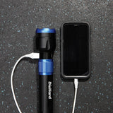 DieHard 3,400-Lumen Water-Resistant Aluminum COB LED Rechargeable Flashlight with Power Bank
