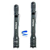 DieHard LED 180-Lumen Aluminum Flashlight with 3 Modes, Twist Focus, Impact/Water-Resistant, Battery Powered, Pocket Clip, up to 229-Ft. Beam