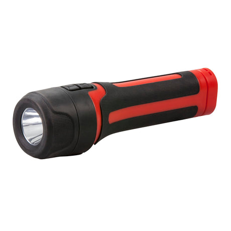 LifeGear 330-Lumen Stormproof Path Light with Safety Whistle, BA38-60634-RED
