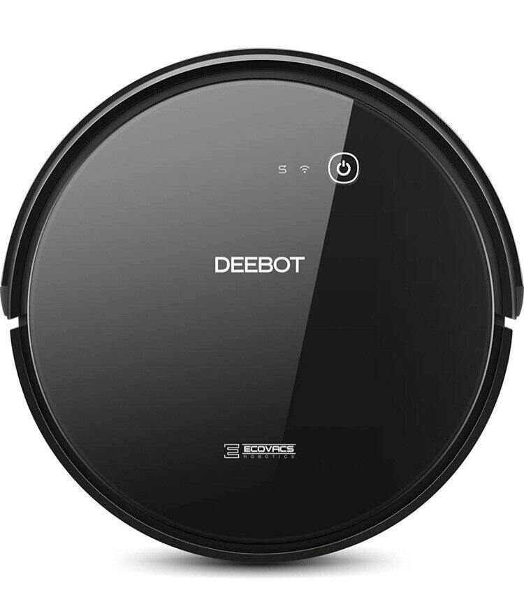 ECOVACS DEEBOT601-RB DEEBOT 601 Robotic Vacuum Cleaner Black - Refurbished