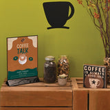 Deflecto Double-Sided Sign Holder with Black Frame and Base, 8.5 In. x 11 In.