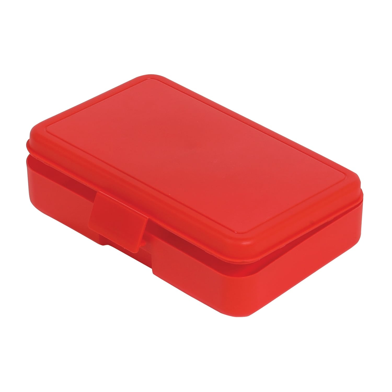 Deflecto Antimicrobial Kids Pencil Box, Red