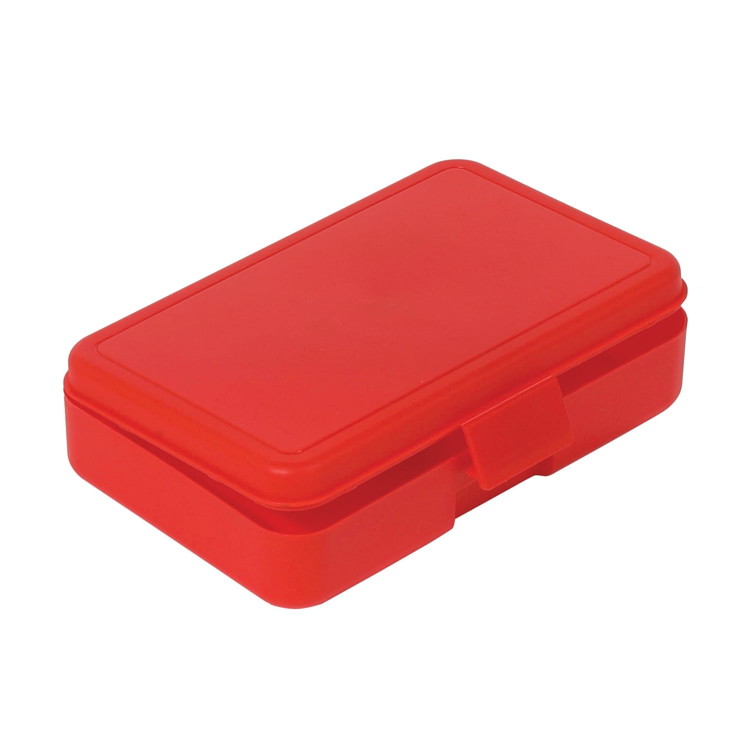 Deflecto Antimicrobial Kids Pencil Box, Red