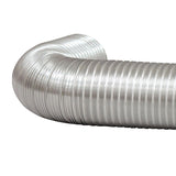 Deflecto Semi-Rigid 3-In. Diameter 8-Ft. Aluminum Duct