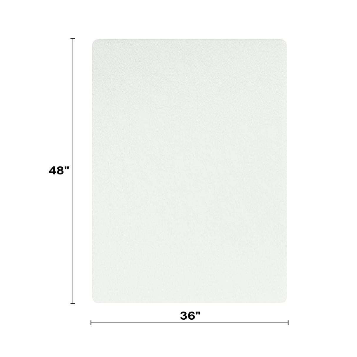 Deflecto OceanMat Office Chair Mat for Hard Floors, 36 In. x 48 In.