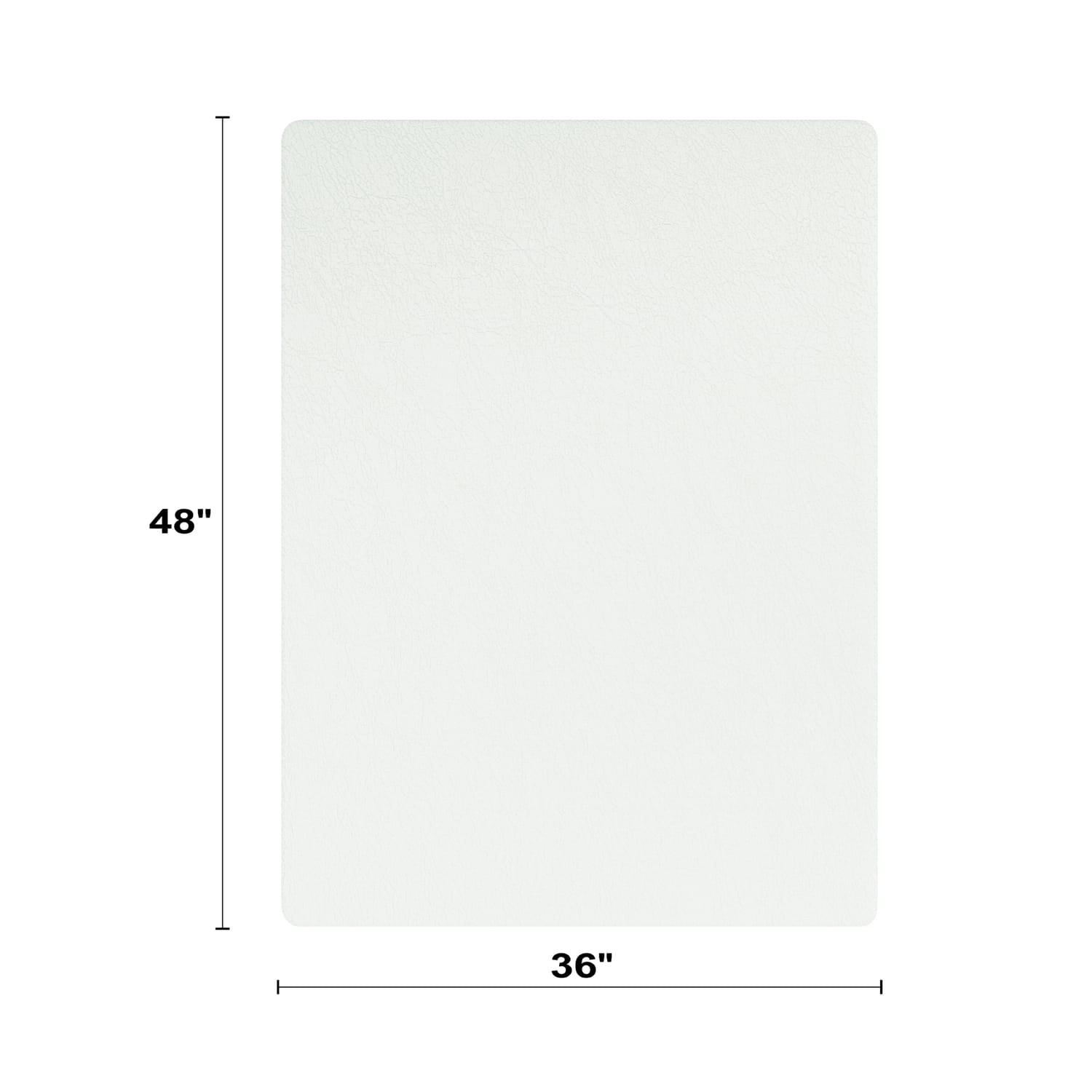 Deflecto OceanMat Office Chair Mat for Hard Floors, 36 In. x 48 In.