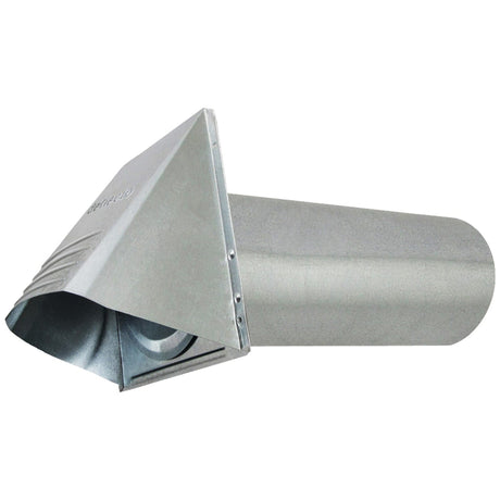 Deflecto 4" Wide-Mouth Galvanized Vent Hood