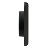 Deflecto Supurr-Vent Louvered Dryer Vent Hood, Black
