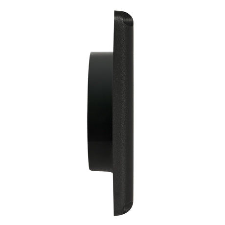Deflecto Supurr-Vent Louvered Dryer Vent Hood, Black