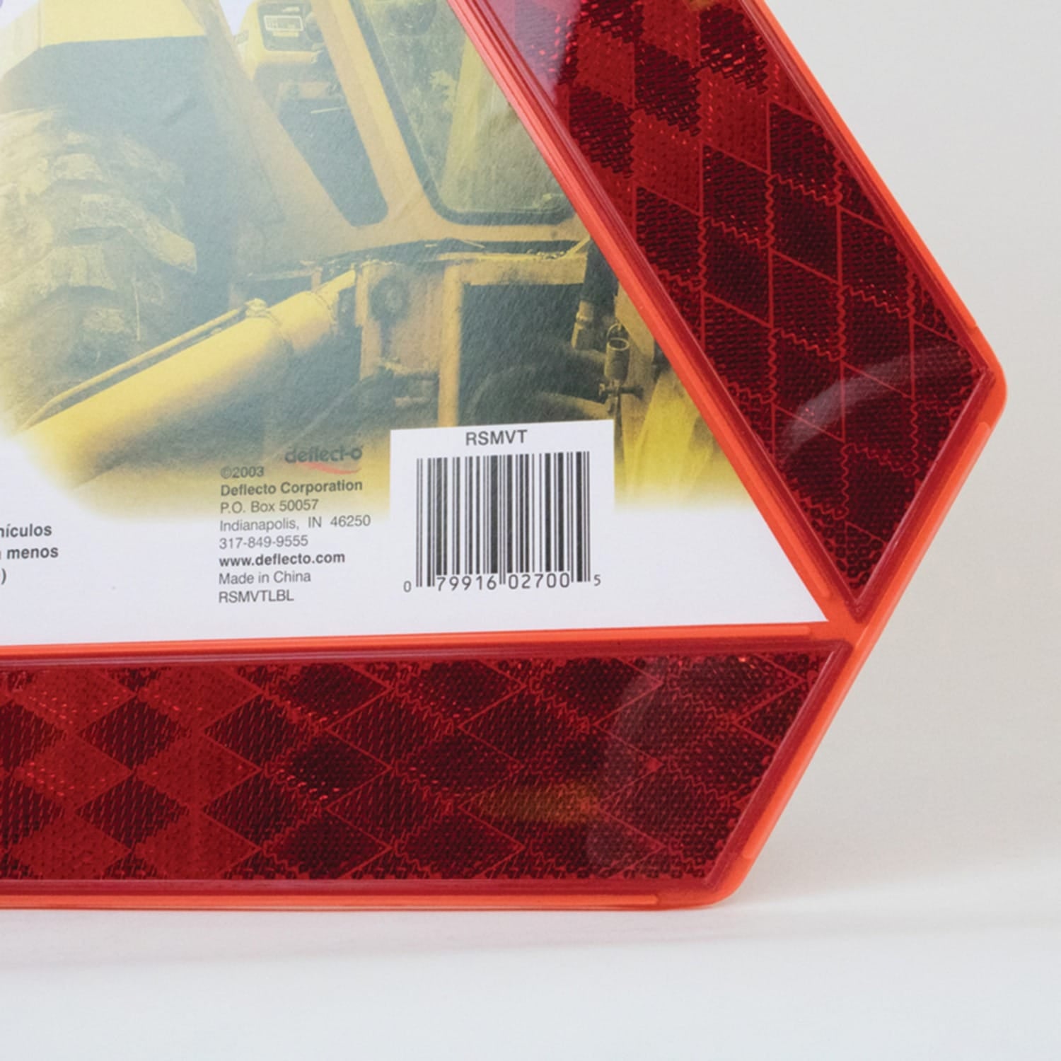 Sate-Lite Slow-Moving Vehicle Triangle