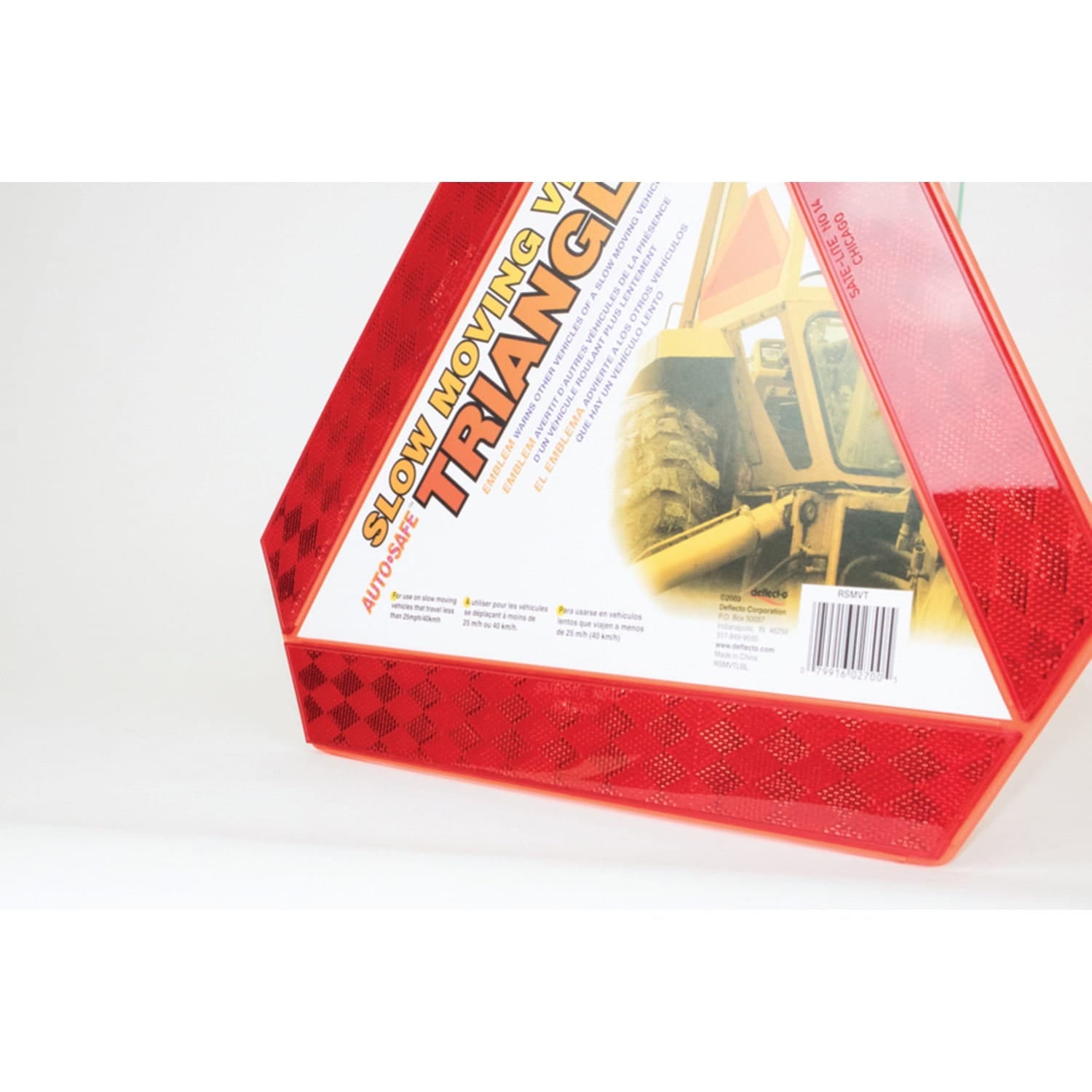 Sate-Lite Slow-Moving Vehicle Triangle