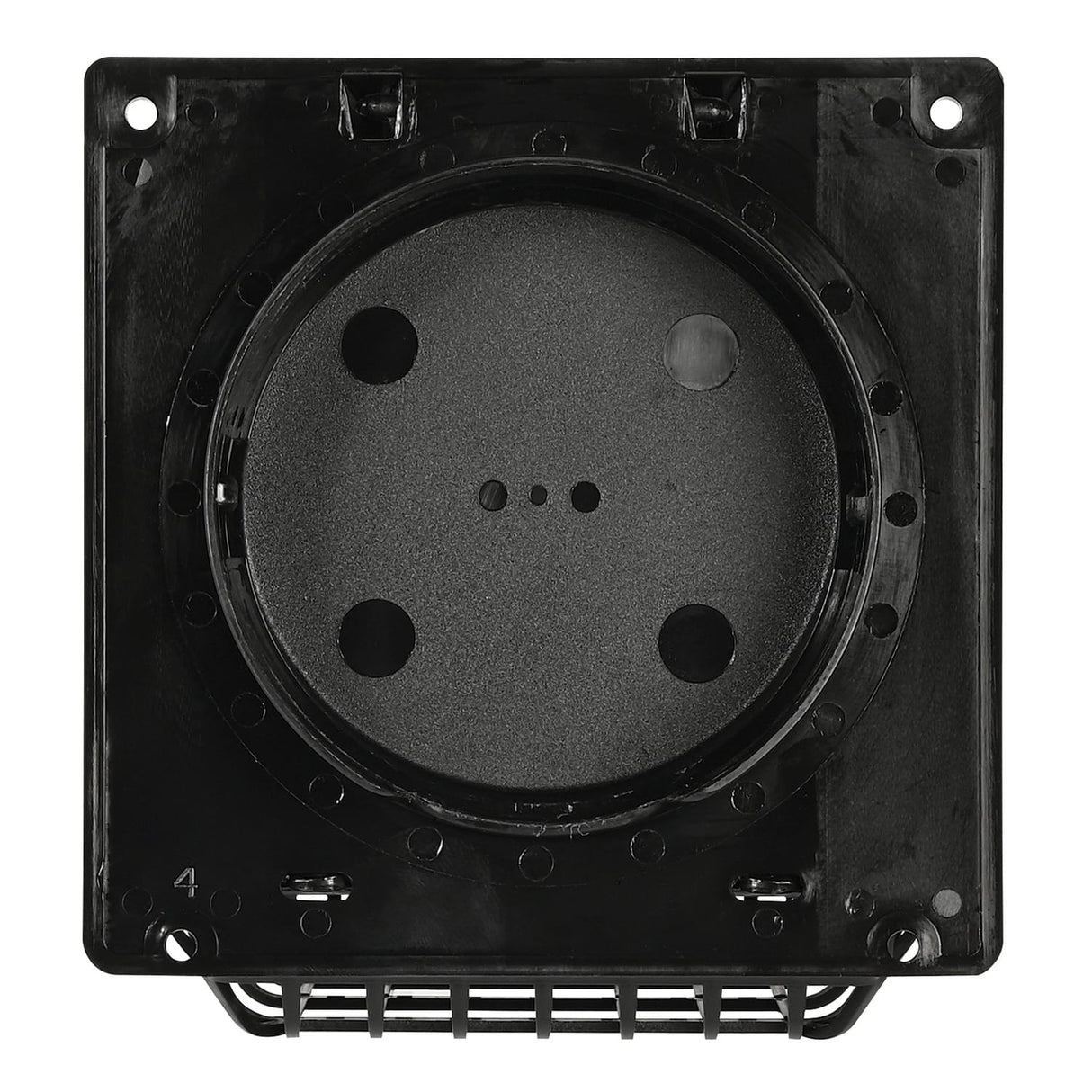 Deflecto 4-In. Wide-Mouth Dryer Vent Hood Kit with Damper, Detachable Bird Guard, Collar, and Aluminum Pipe, RVHABLK4