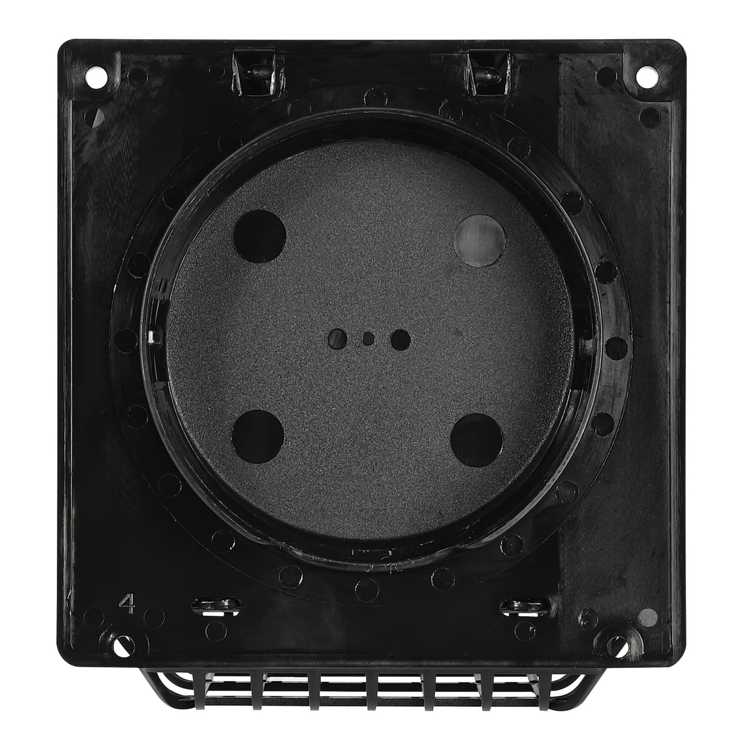 Deflecto 4-In. Wide-Mouth Dryer Vent Hood Kit with Damper, Detachable Bird Guard, Collar, and Aluminum Pipe, RVHABLK4