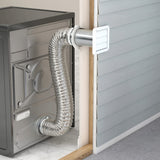 Deflecto Supurr-Flex Dryer Vent Kit, 8ft