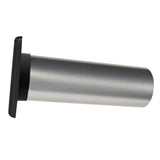 Deflecto Supurr-Vent Louvered 4-In. Dryer Vent Hood Kit with Collar and Aluminum Pipe, SVHABLK4