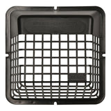 Deflecto Universal Bird Guard for 4-In. Clothes Dryer Vent or 3-In. Bathroom Exhaust Vent, Black