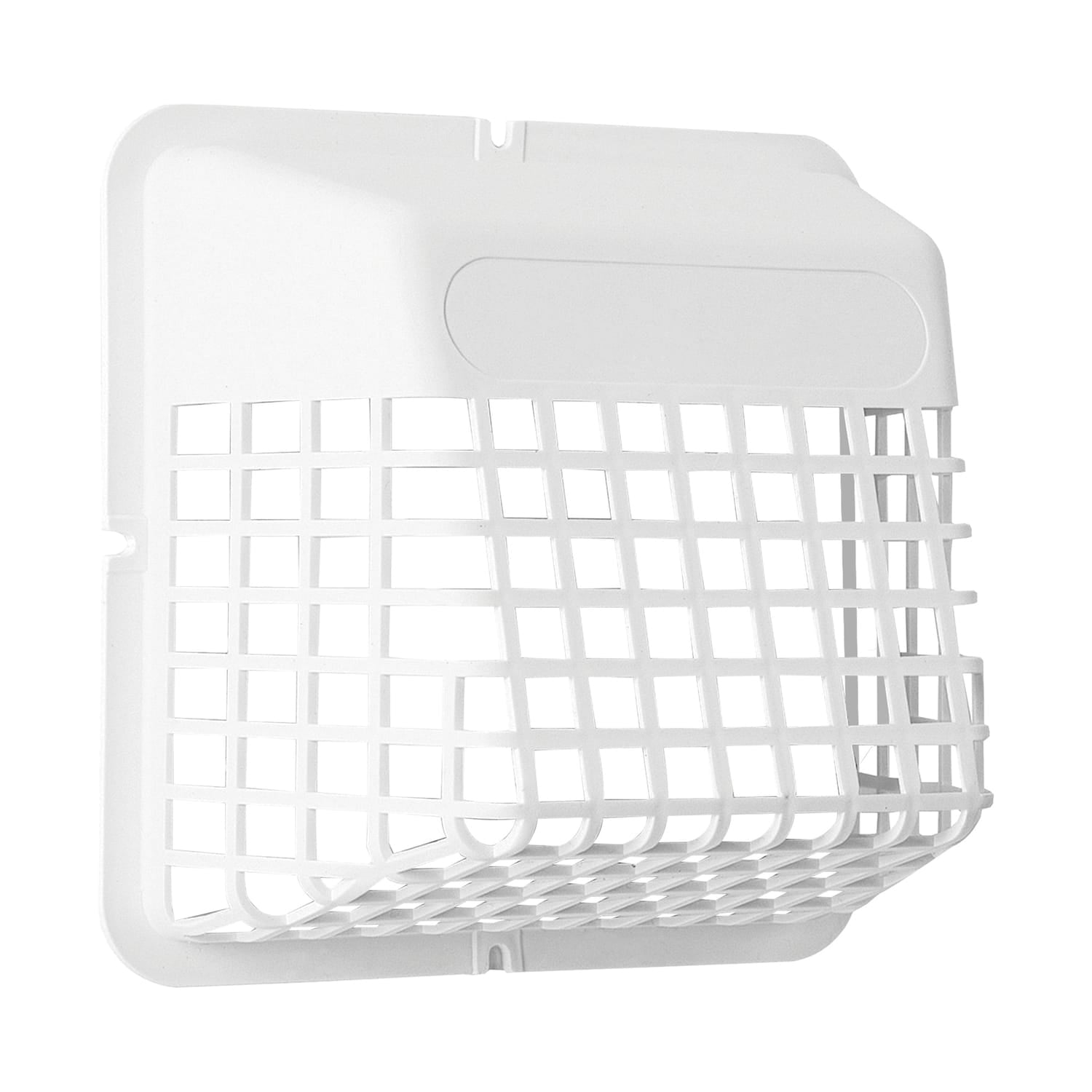 Deflecto Universal Bird Guard for 4-In. Clothes Dryer Vent or 3-In. Bathroom Exhaust Vent, White