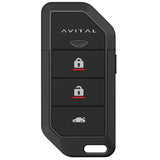 Avital 2103L 1-Way Keyless Entry System with Two 4-Button Remotes