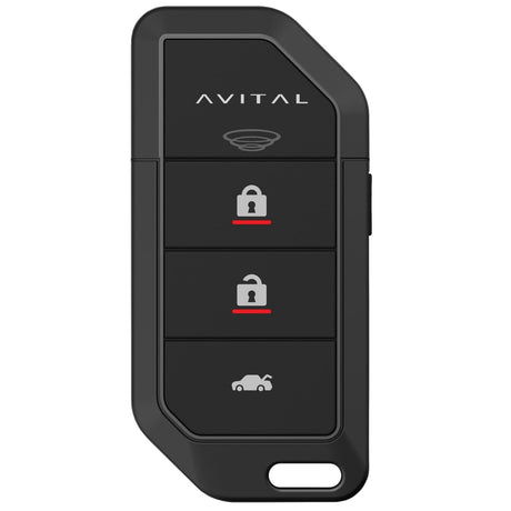 Avital 2103L 1-Way Keyless Entry System with Two 4-Button Remotes