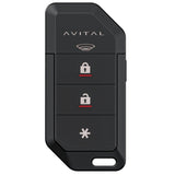 Avital 3103L 1-Way Security System with Two 4-Button Remotes