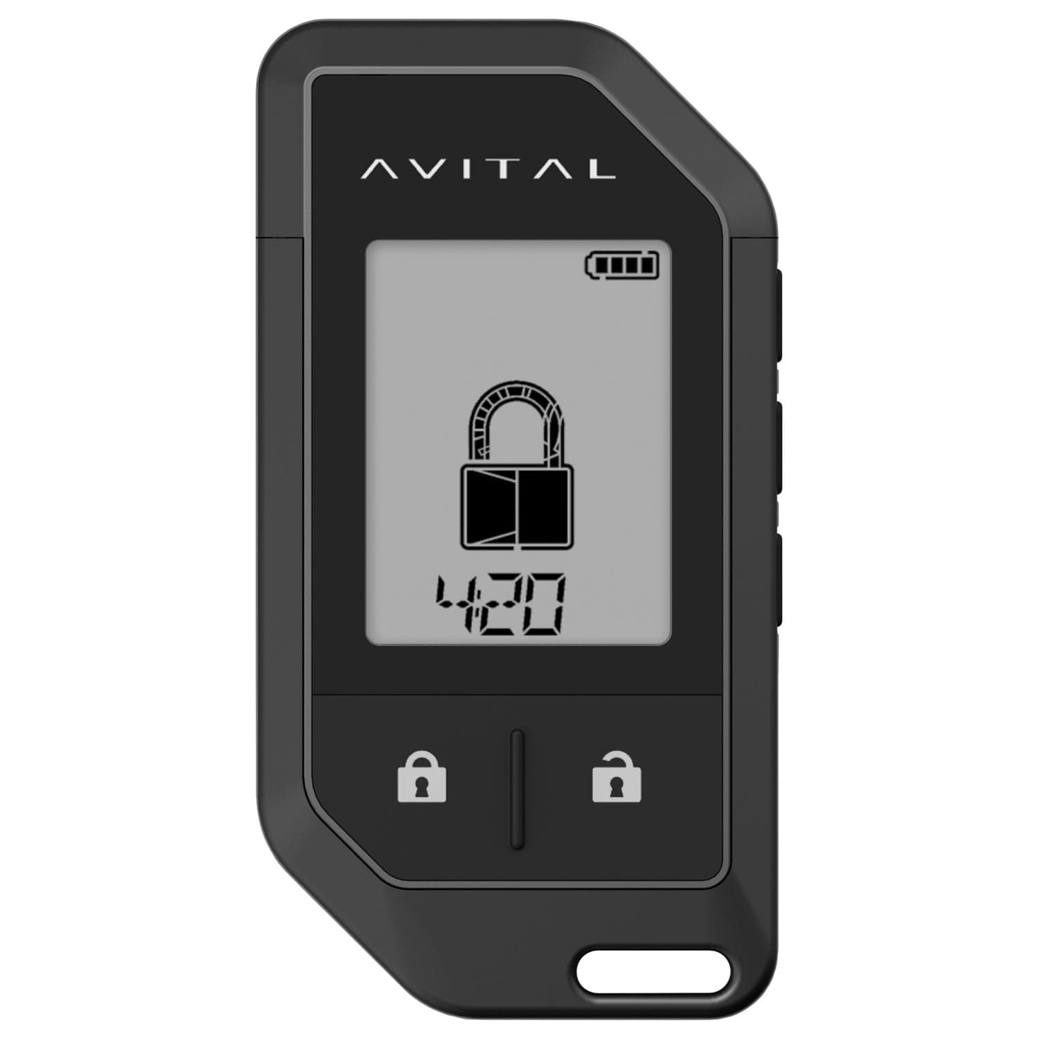 Avital 3308L 2-Way LCD Security System with 2 Remotes
