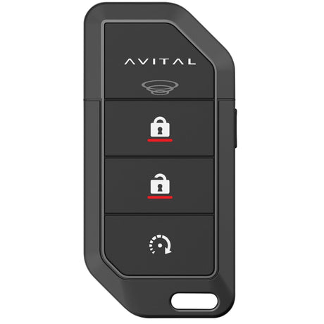 Avital 4109L 1-Way Remote Start System with Two 4-Button Remotes