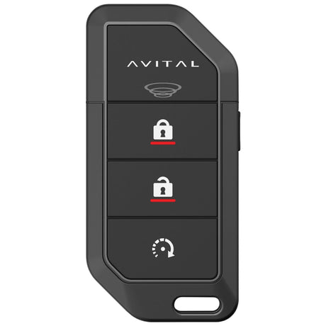 Avital 5108L 1-Way Remote Start Security System with 2 Remotes