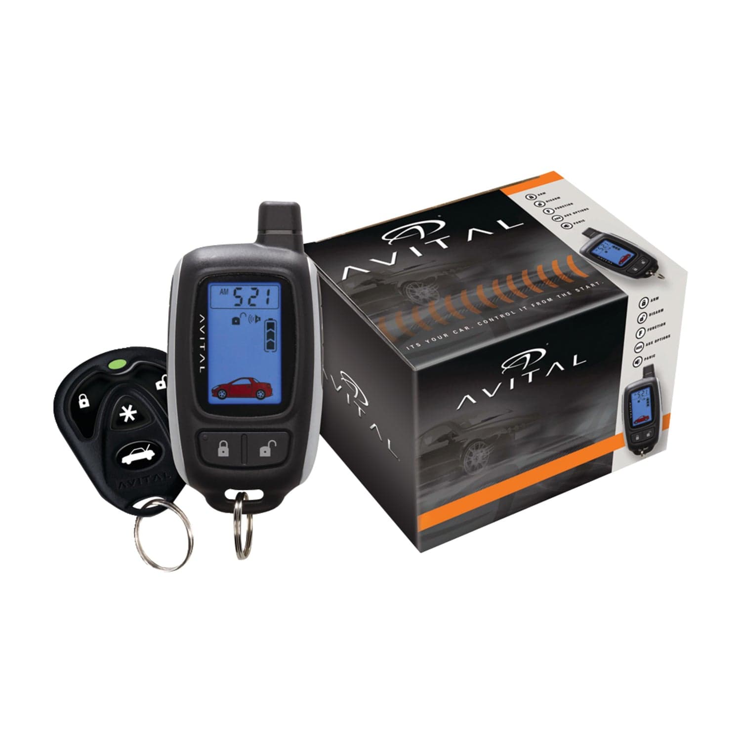 Avital 7352L 2-Way 5-Button Replacement Remote ASK HHU