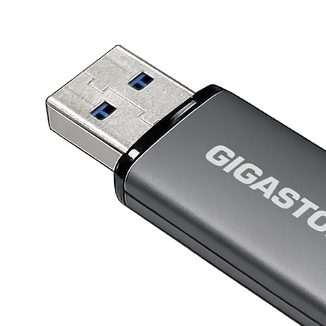 Gigastone Dual USB-C and USB-A Flash Drive, USB 3.2 Gen 1, Plug and Play for PC, Mac, or Phone, 256 GB