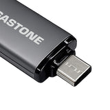 Gigastone Dual USB-C and USB-A Flash Drive, USB 3.2 Gen 1, Plug and Play for PC, Mac, or Phone, 256 GB